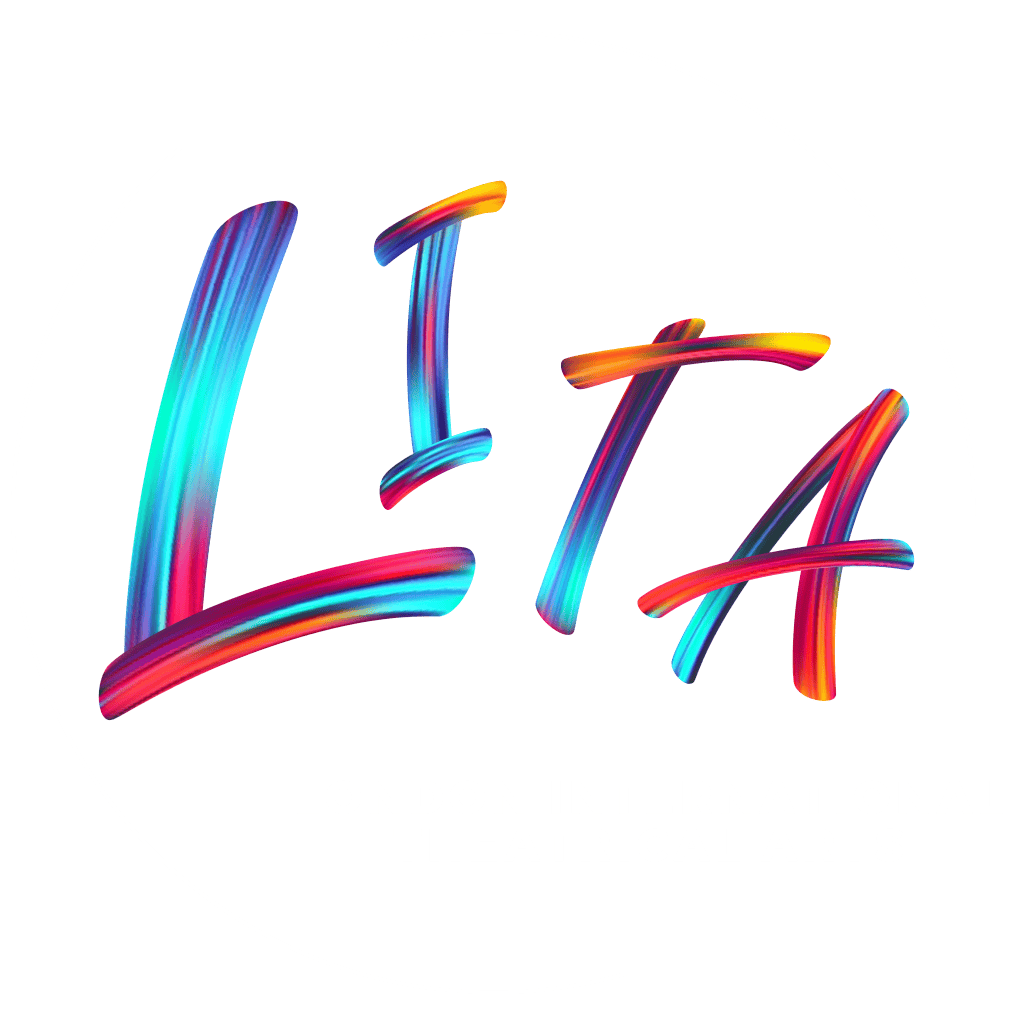 Colourful LITA logo representing London International Theatrical Arts.